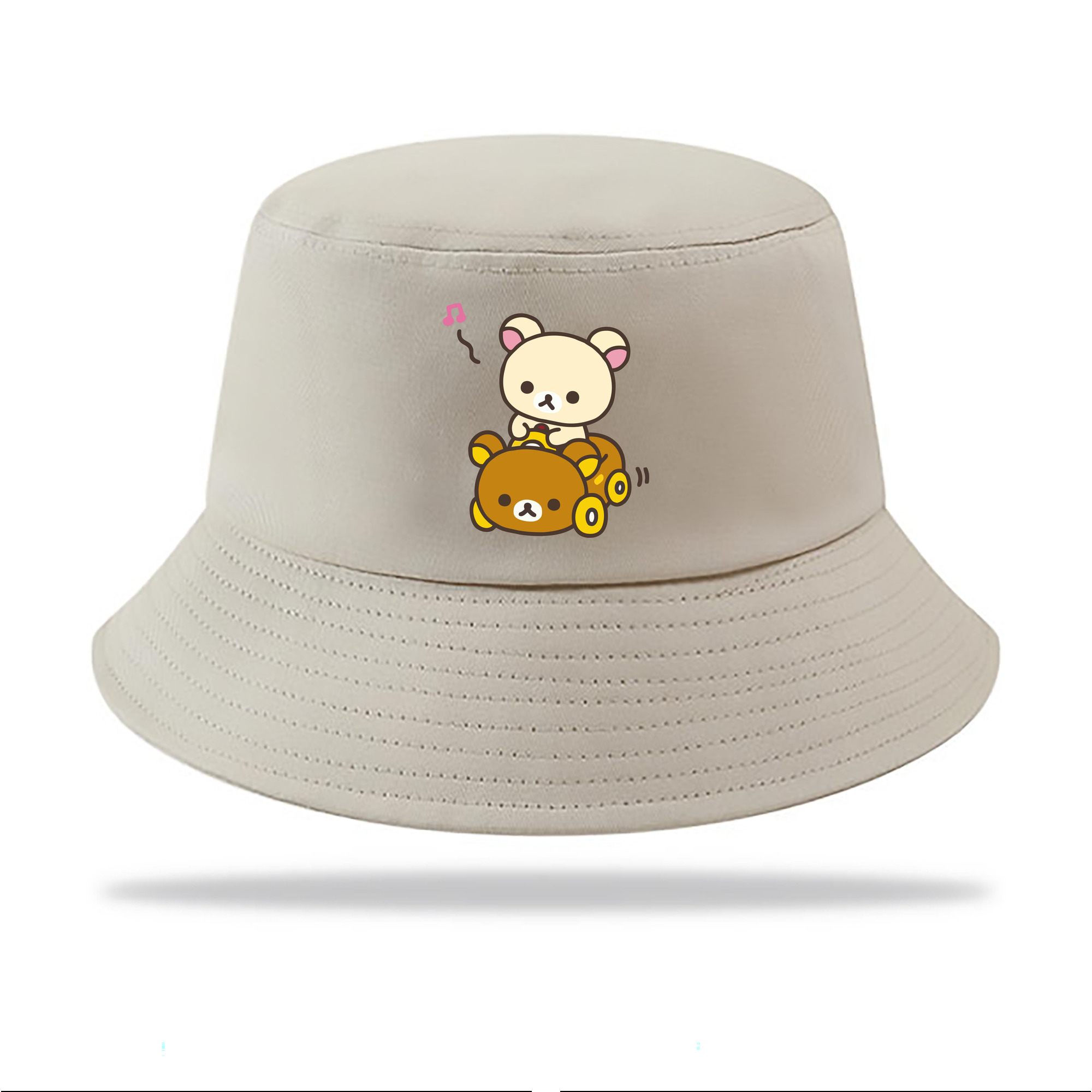 （画像用） リラックマ リラックマ キイロイトリ Rilakkuma Korilakkuma Kiiroitori アウトドア日除けバケットハット